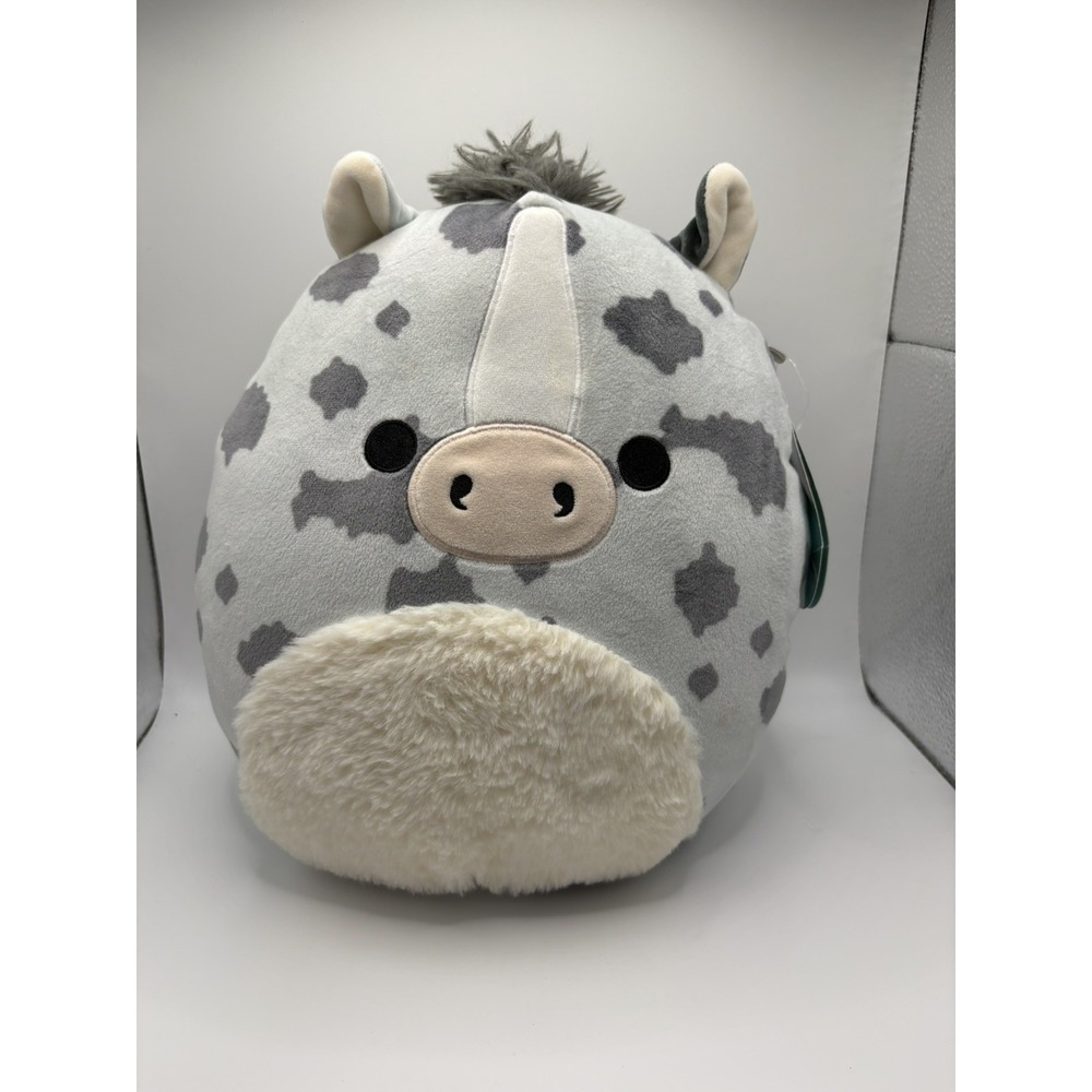Squishmallows Grady 11" the White and Grey Spotted Horse